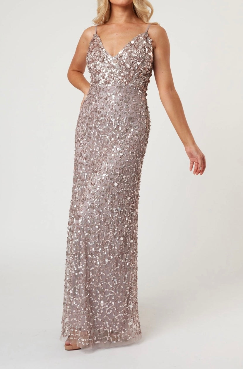 Champagne Maxi Dress