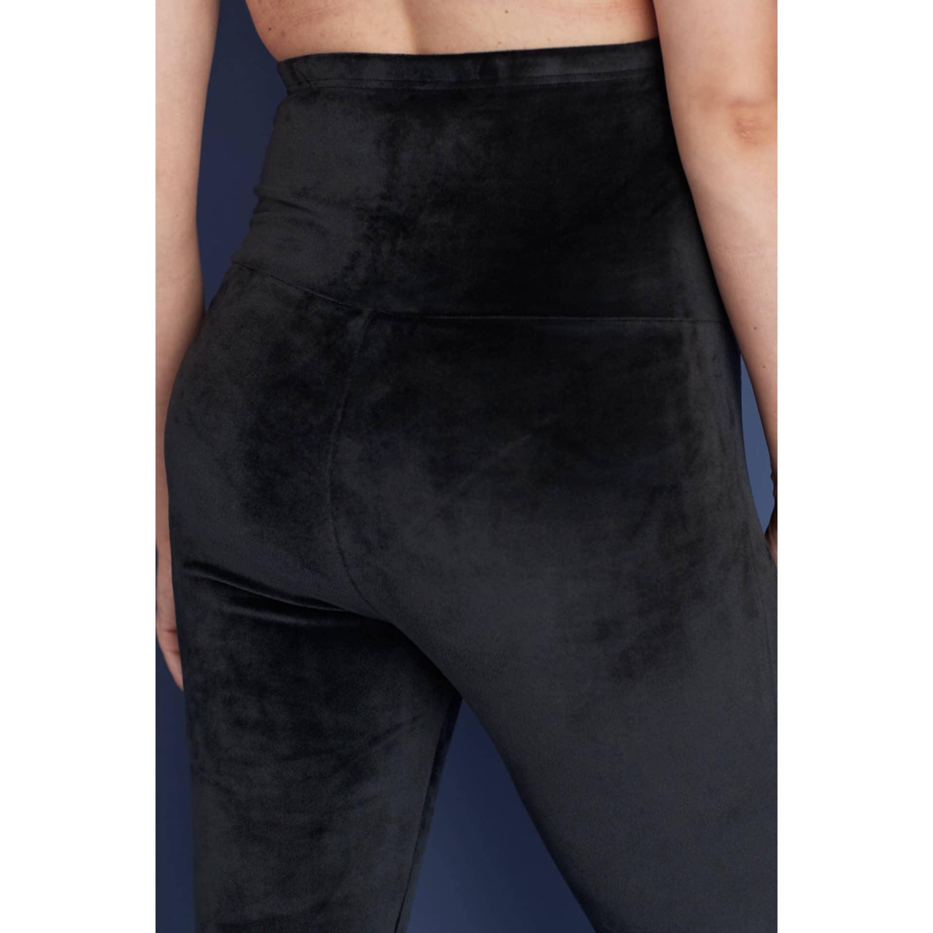 Maternity Velvet Leggings - Flamour.ro